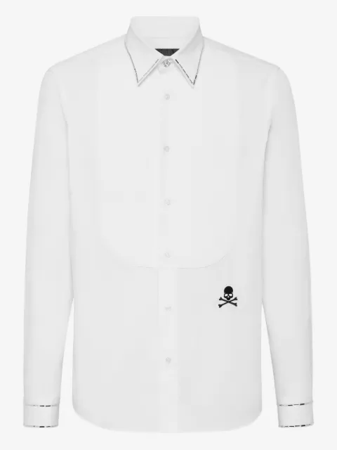 Philipp Plein  Tie Cut Crystals shirt