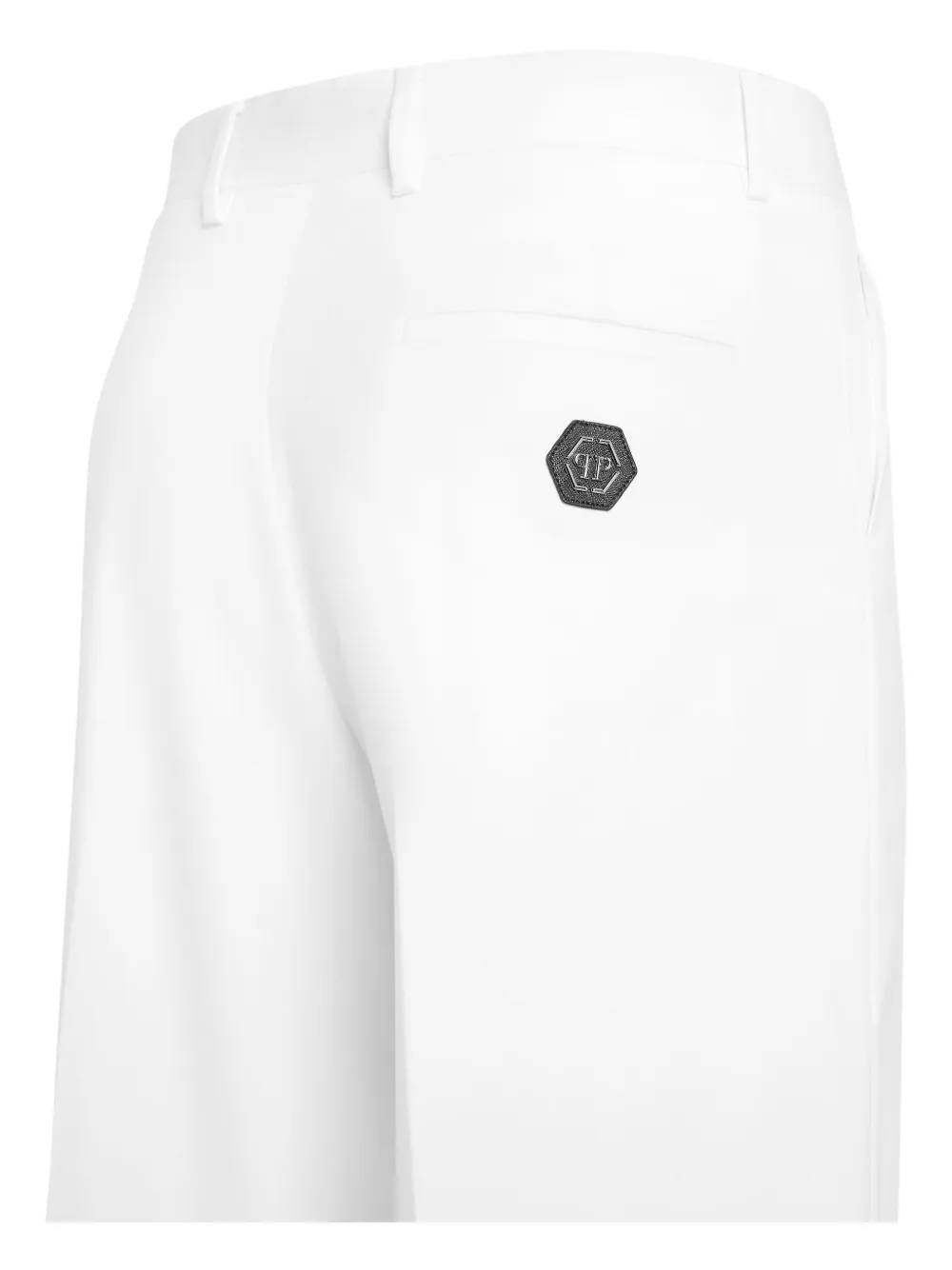 Philipp Plein Broek met wijde pijpen Wit