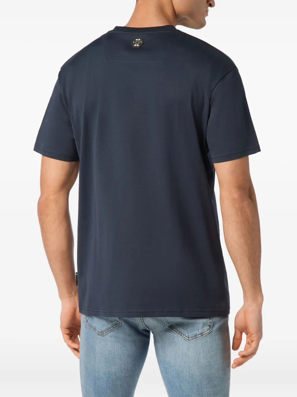 Philipp Plein Tattoo T-shirt Blauw