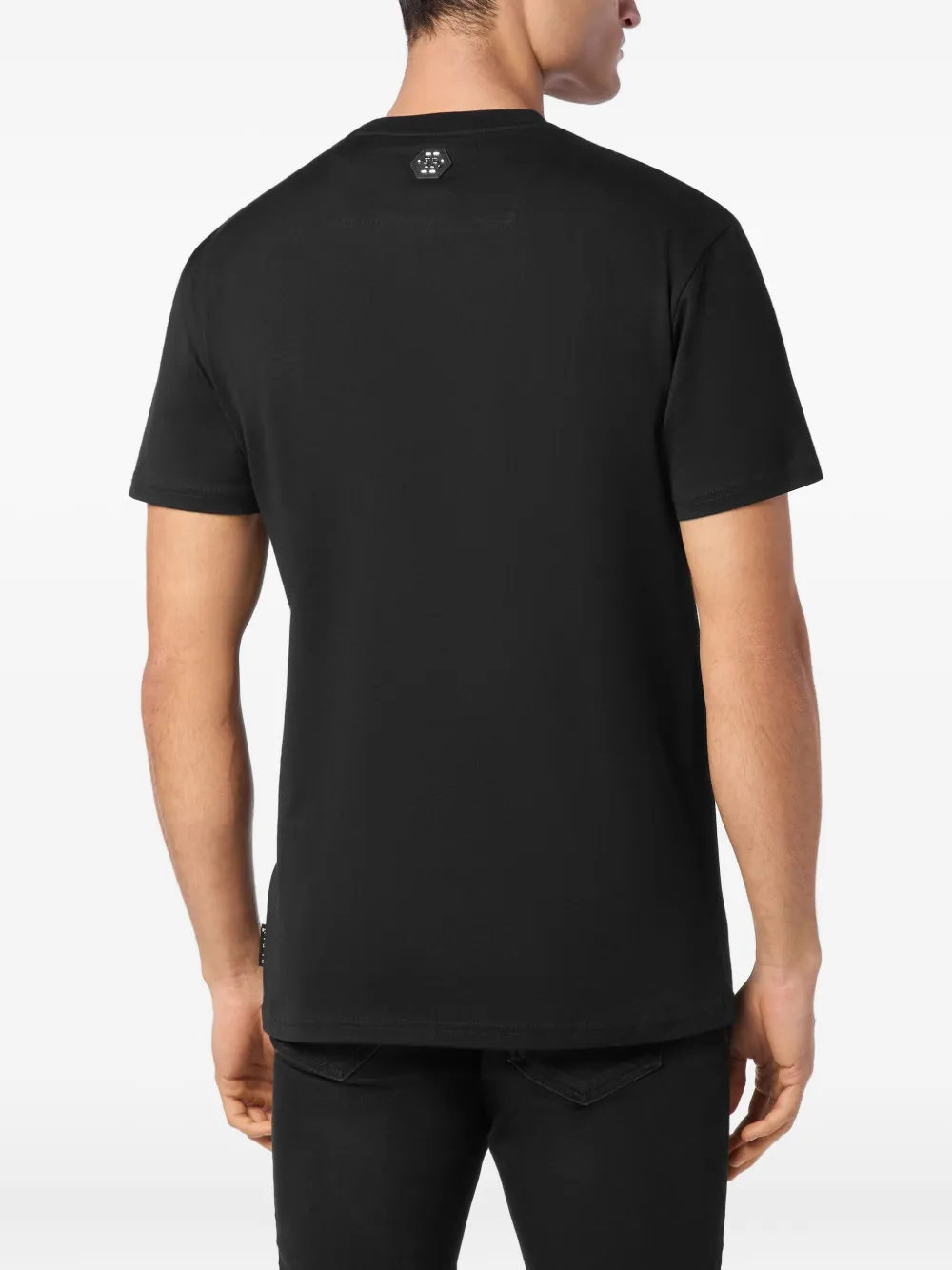 Philipp Plein Katoenen T-shirt Zwart
