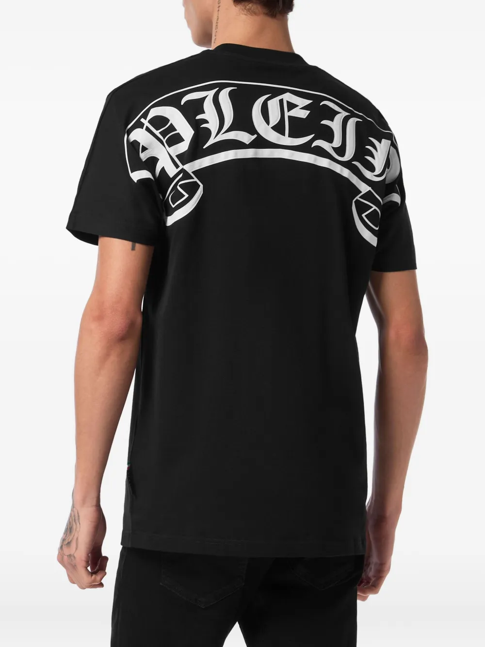 Philipp Plein T-shirt met logoprint Zwart