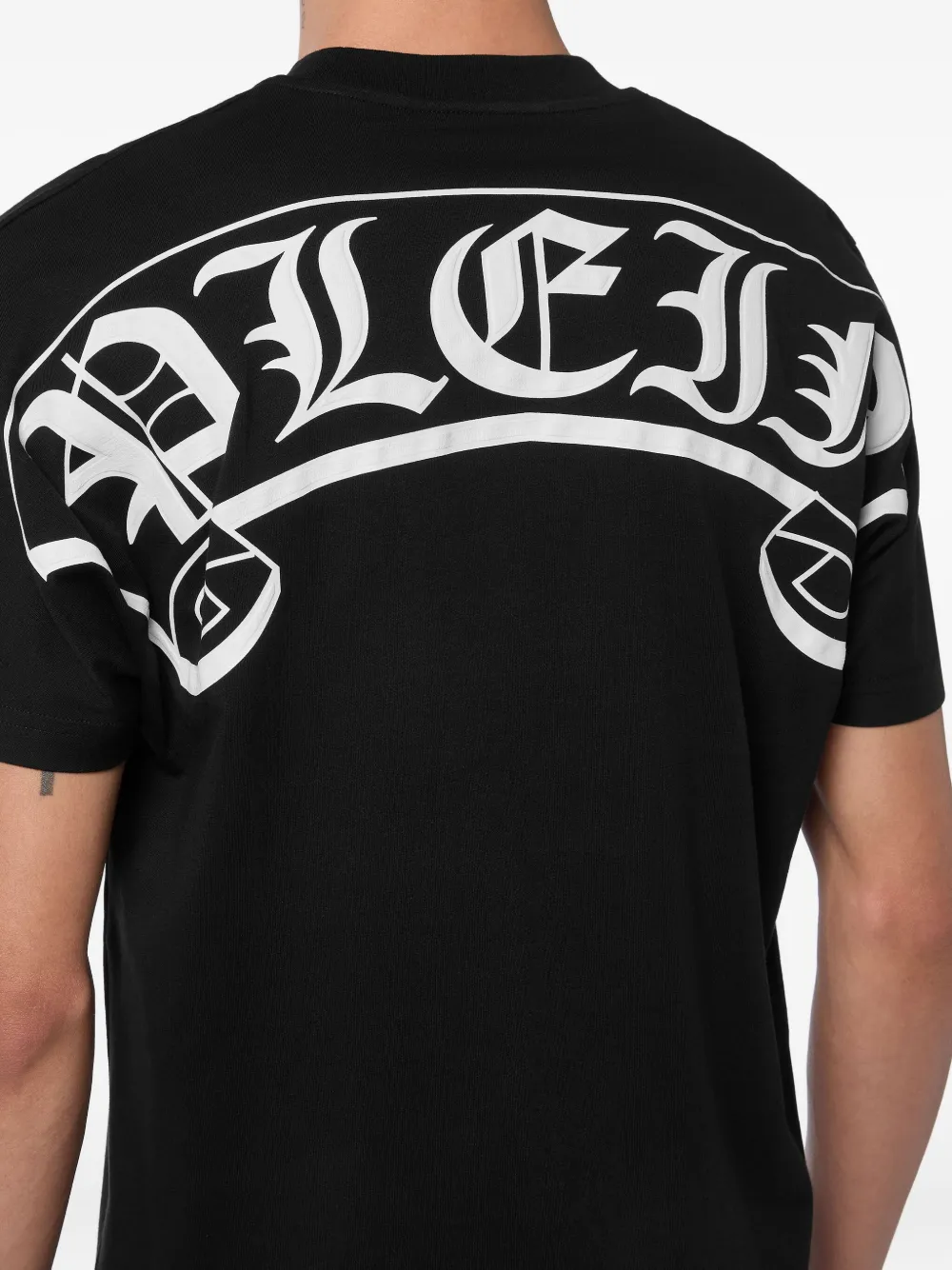 Philipp Plein T-shirt met logoprint Zwart