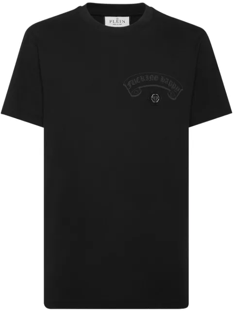 Philipp Plein playera con logo estampado