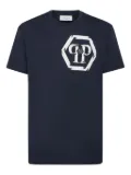 Philipp Plein Hexagon-logo T-shirt - Blue