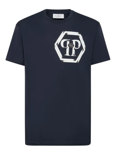 Philipp Plein Hexagon-logo T-shirt