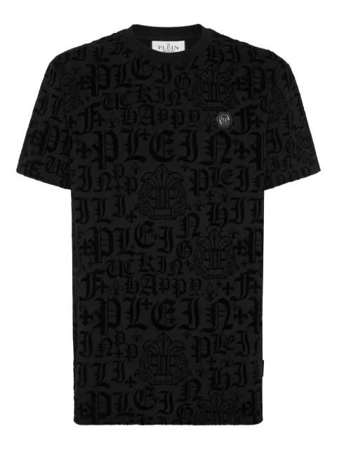 Philipp Plein playera con estampado Gothic Plein
