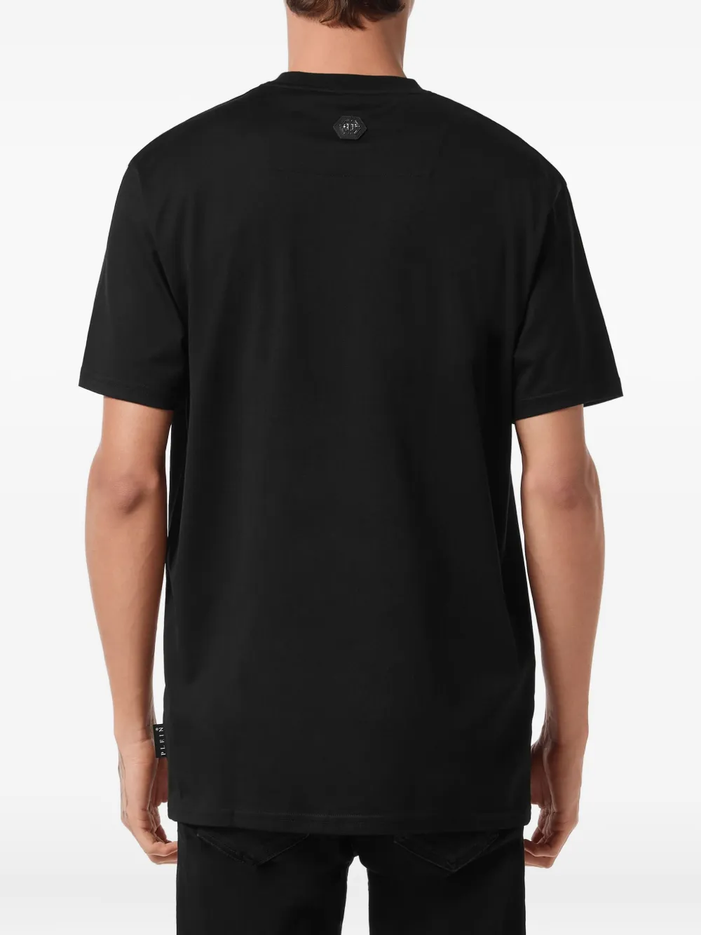 Philipp Plein T-shirt met logo Zwart