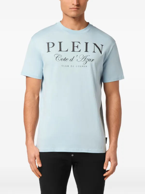 PHILIPP PLEINコースティブ Tシャツ Philipp Plein Club The Course Tシャツ | ブルー | FARFETCH JP