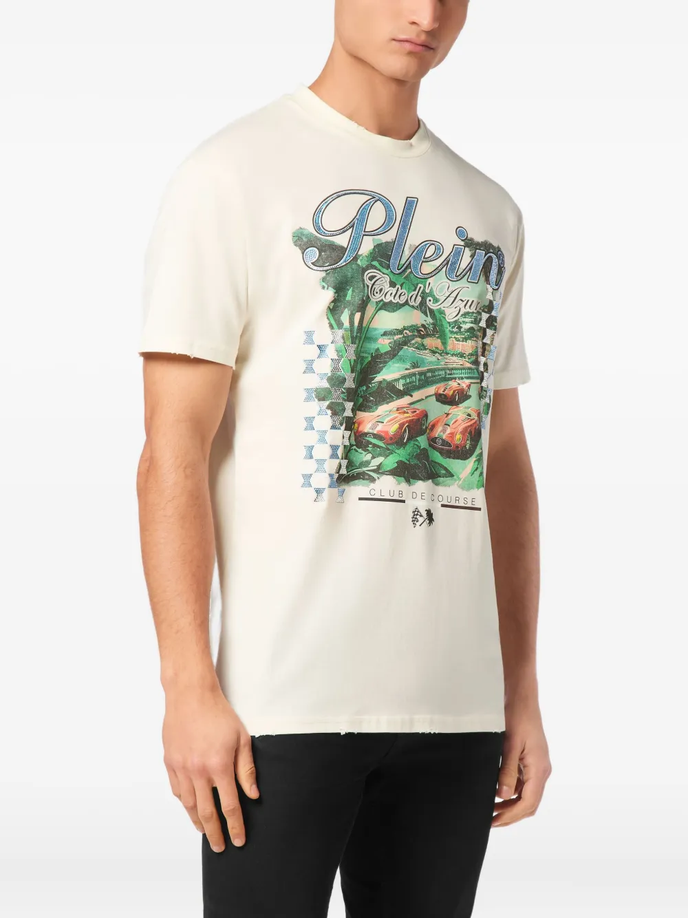 Philipp Plein Cote D'Azur T-shirt Wit