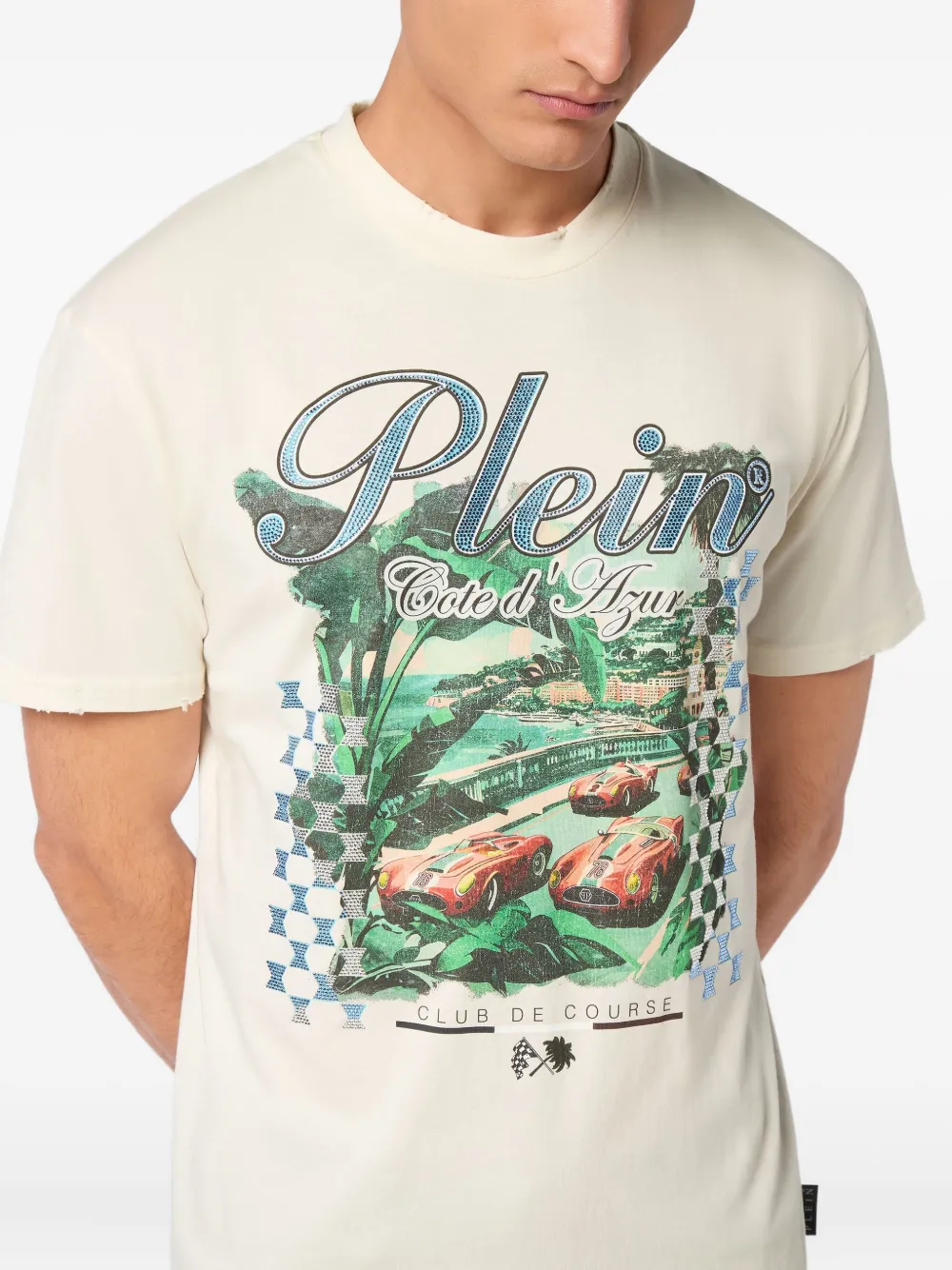 Philipp Plein Cote D'Azur T-shirt Wit