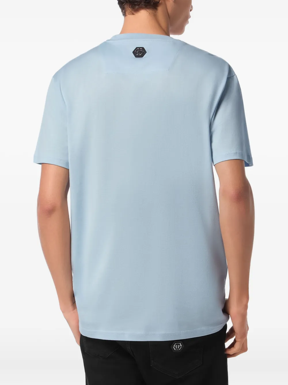 Philipp Plein Stemma T-shirt Blauw