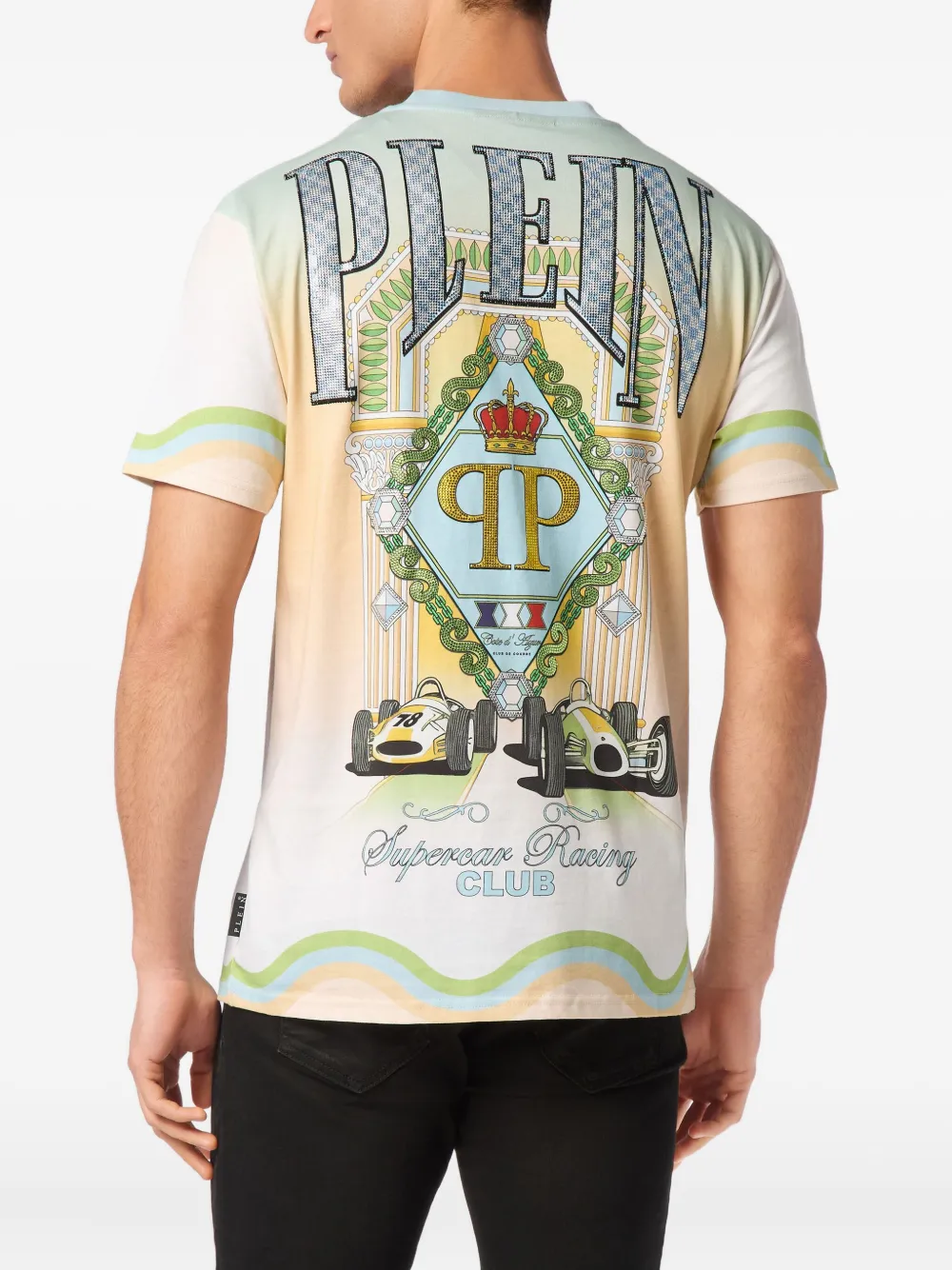 Philipp Plein Bridge T-shirt Beige