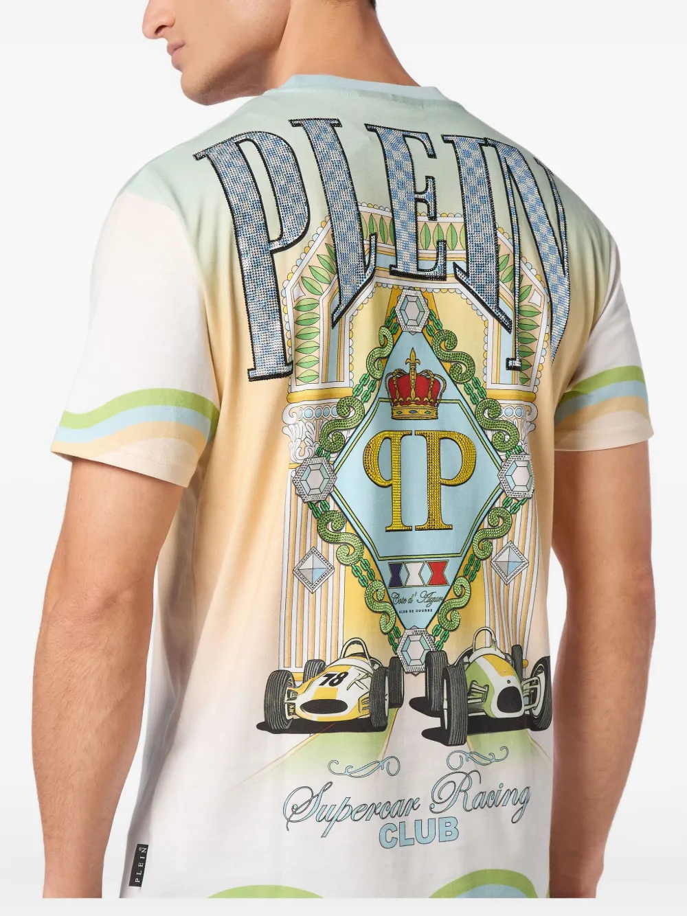 Philipp Plein Bridge T-shirt Beige