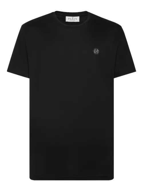 T-shirt à logo appliqué - Philipp Plein - Modalova