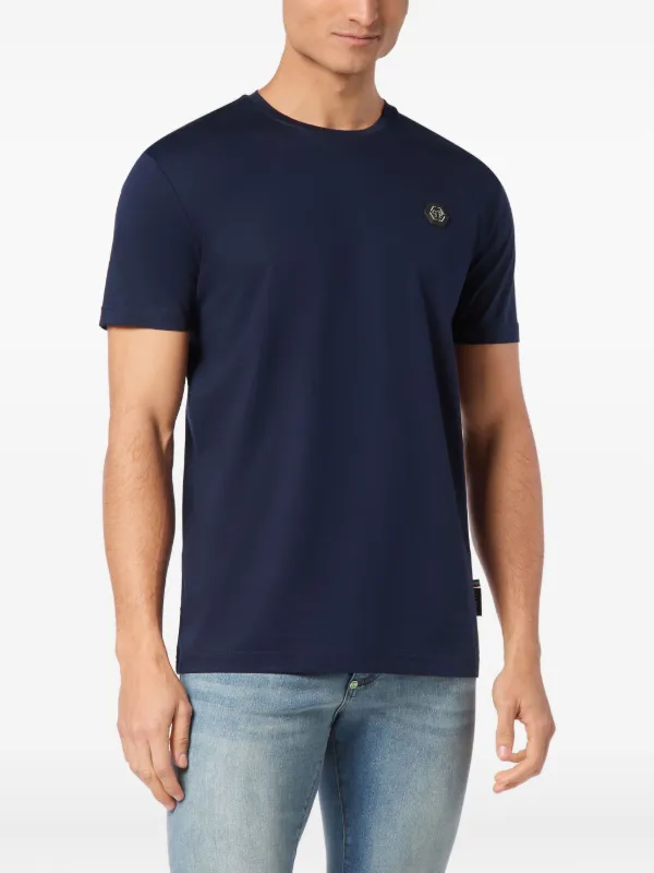 Philipp Plein ラウンドネック Tシャツ | ブルー | FARFETCH JP