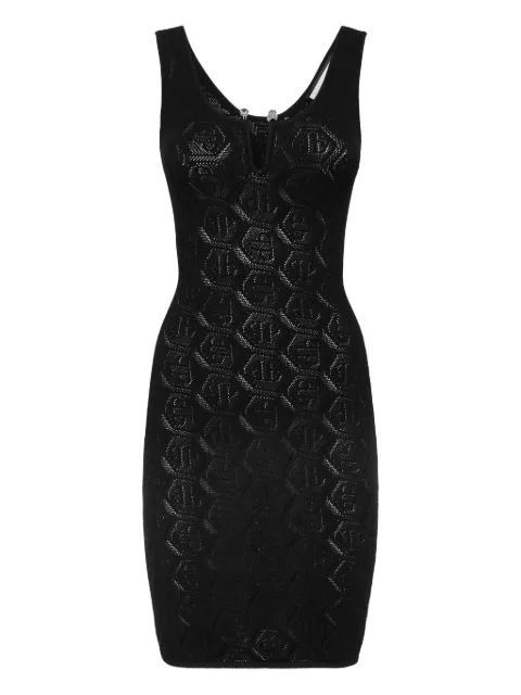 Philipp Plein monogram mini dress