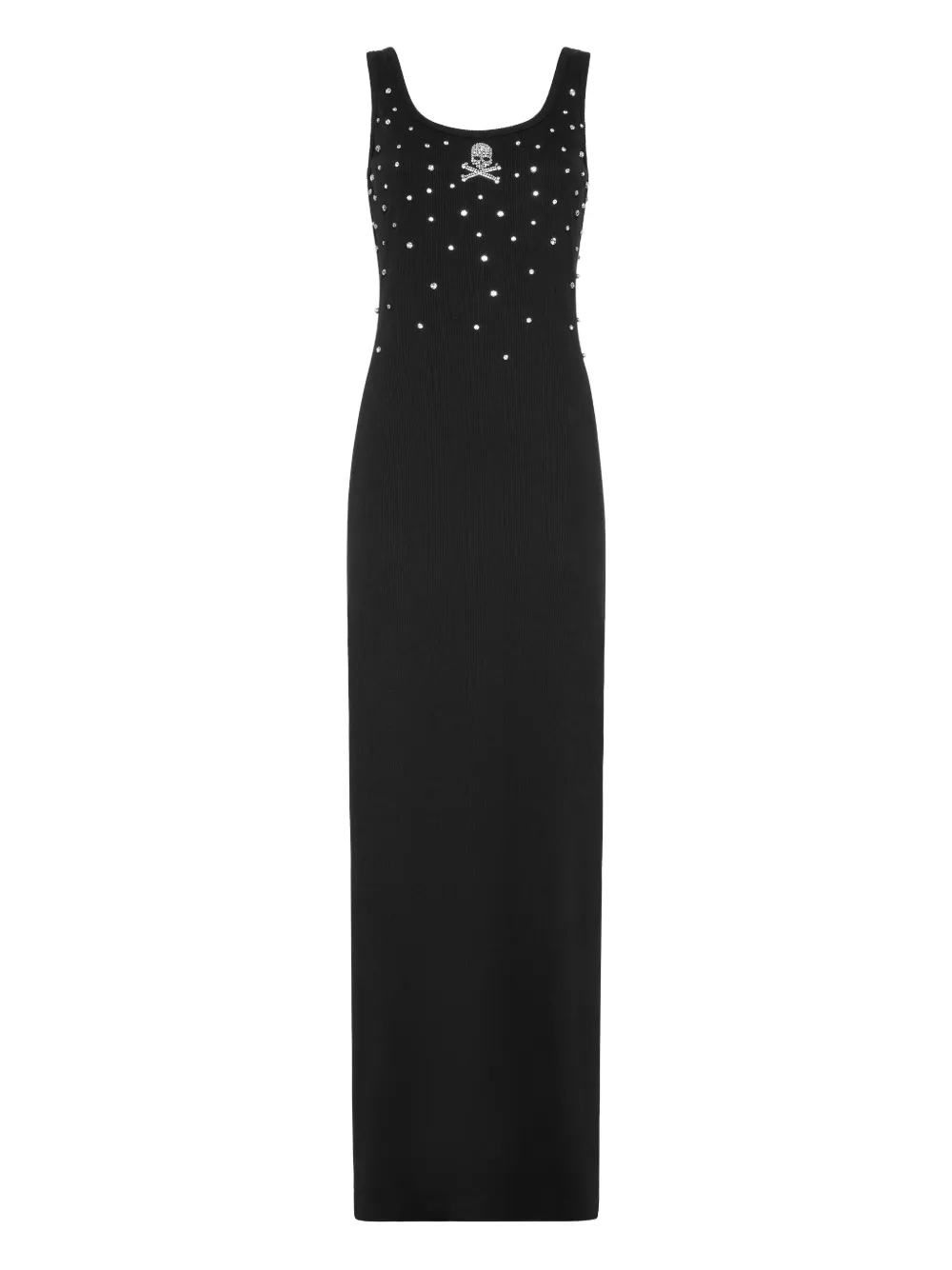 Philipp Plein rhinestone-embellished dress Zwart