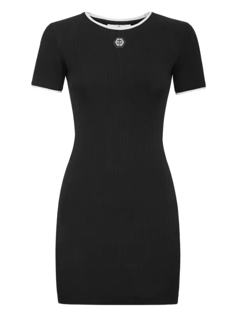 Philipp Plein stretch-cotton dress