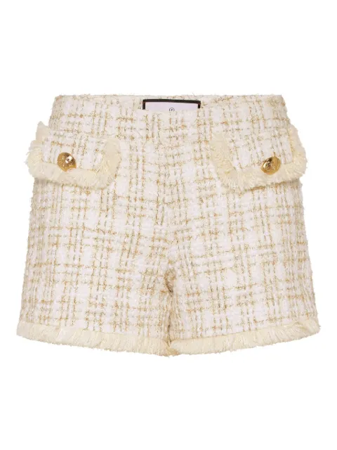 Philipp Plein shorts de tweed