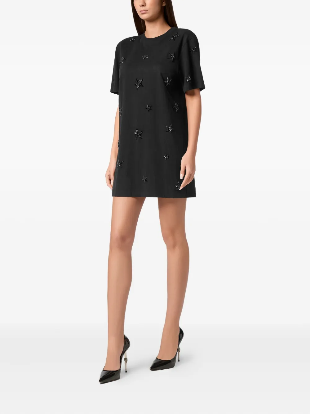 Philipp Plein star-embellished mini dress | Day Dresses | Image 2