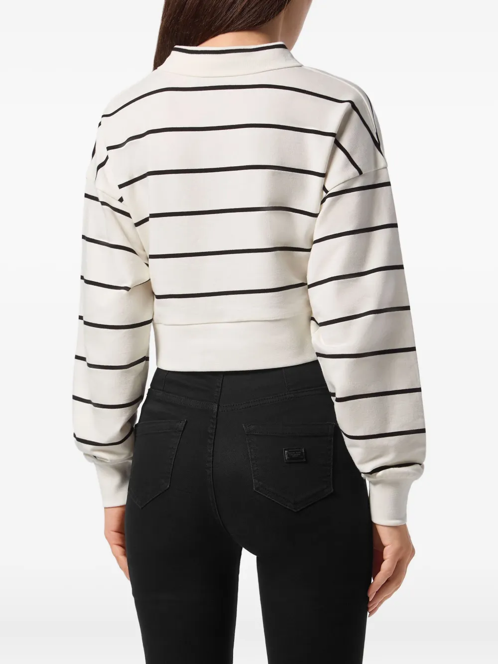 Shop Philipp Plein Cotton Polo Top