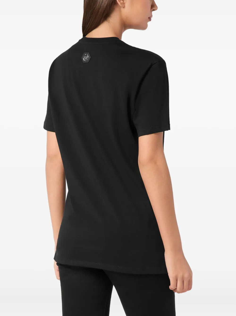 Shop Philipp Plein Sexy Pure Vintage Racing T-shirt In Black