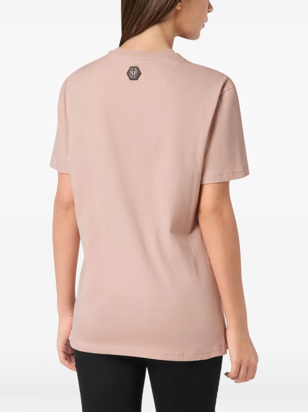 Philipp Plein Sexy Pure Vintage Racing T-shirt Roze