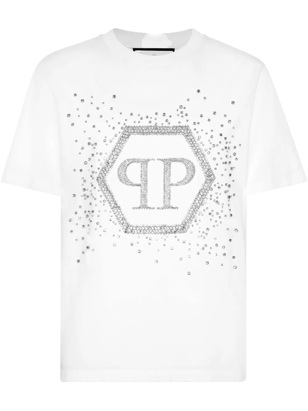Shop Philipp Plein Hexagon T-shirt
