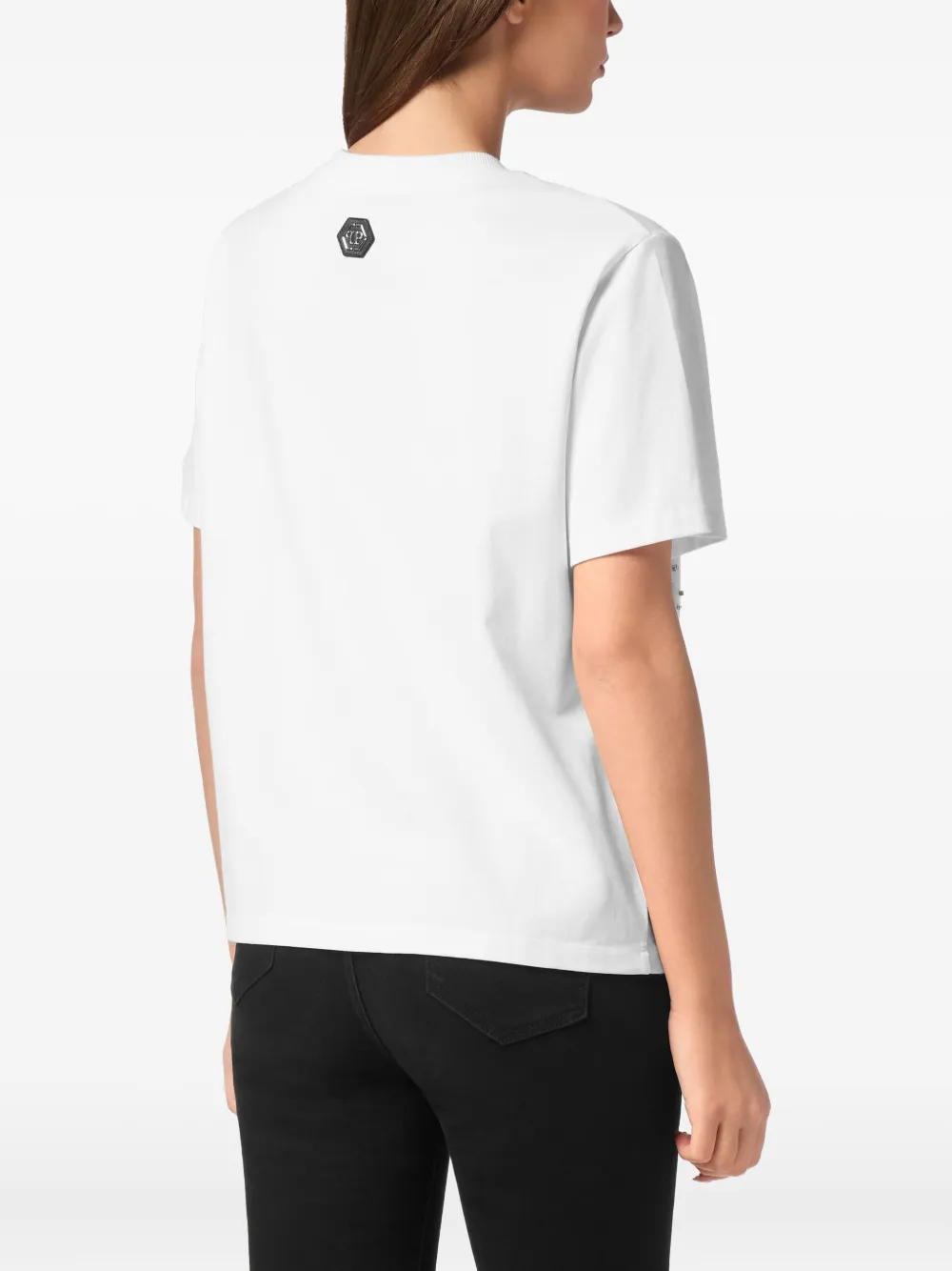 Shop Philipp Plein Hexagon T-shirt