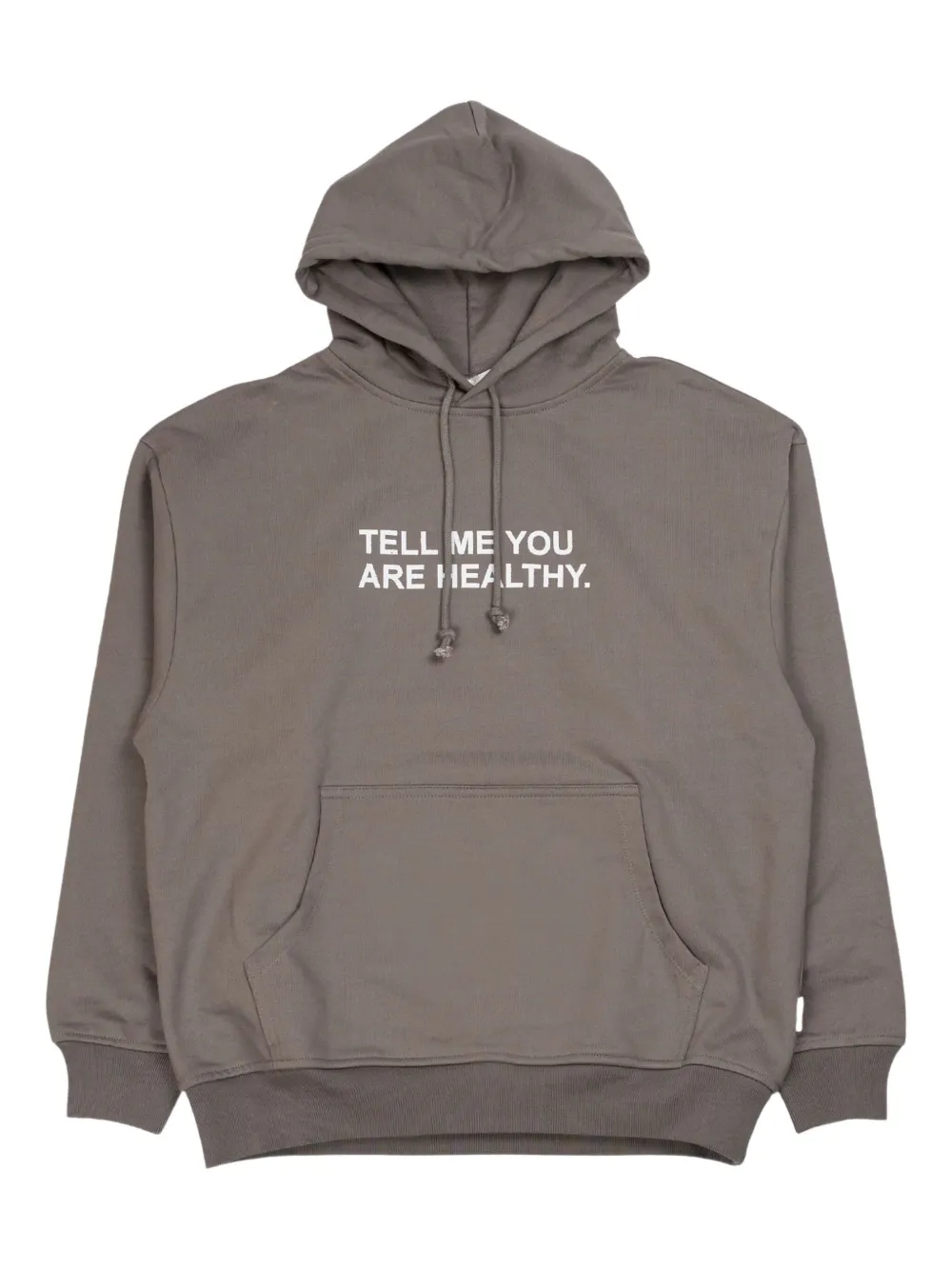 RASSVET bear-print hooded sweatshirt | Grey | Image 1