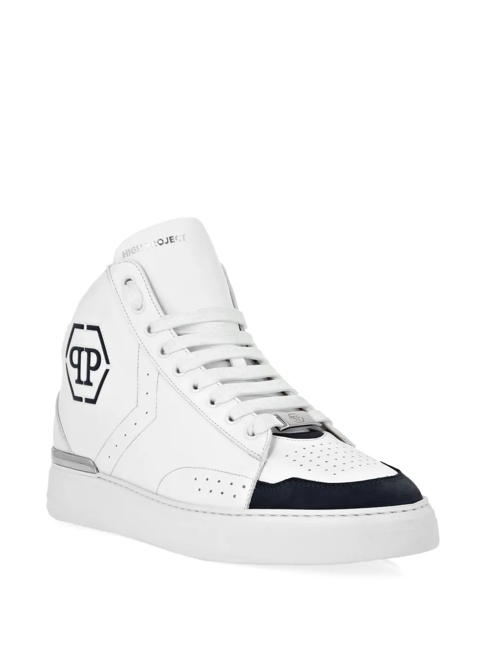 Philipp Plein leather hi-top sneakers | Hi-Tops | Image 2
