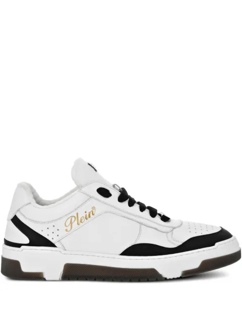 Philipp Plein tenis de piel de napa