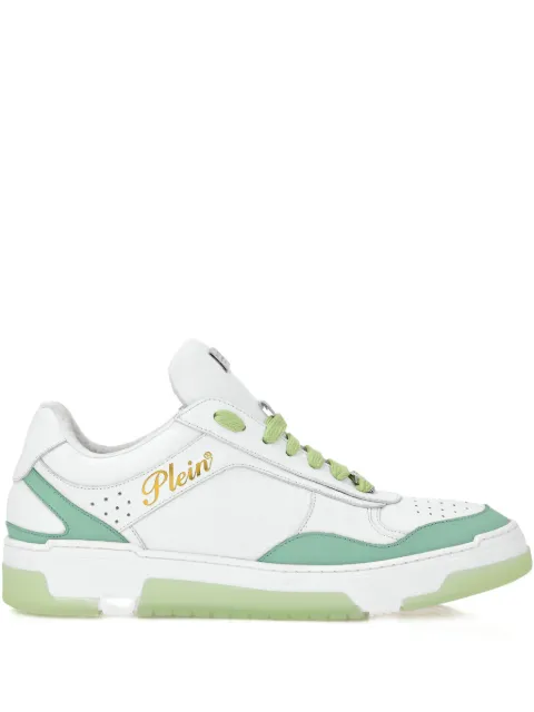 Philipp Plein leather lace-up sneakers