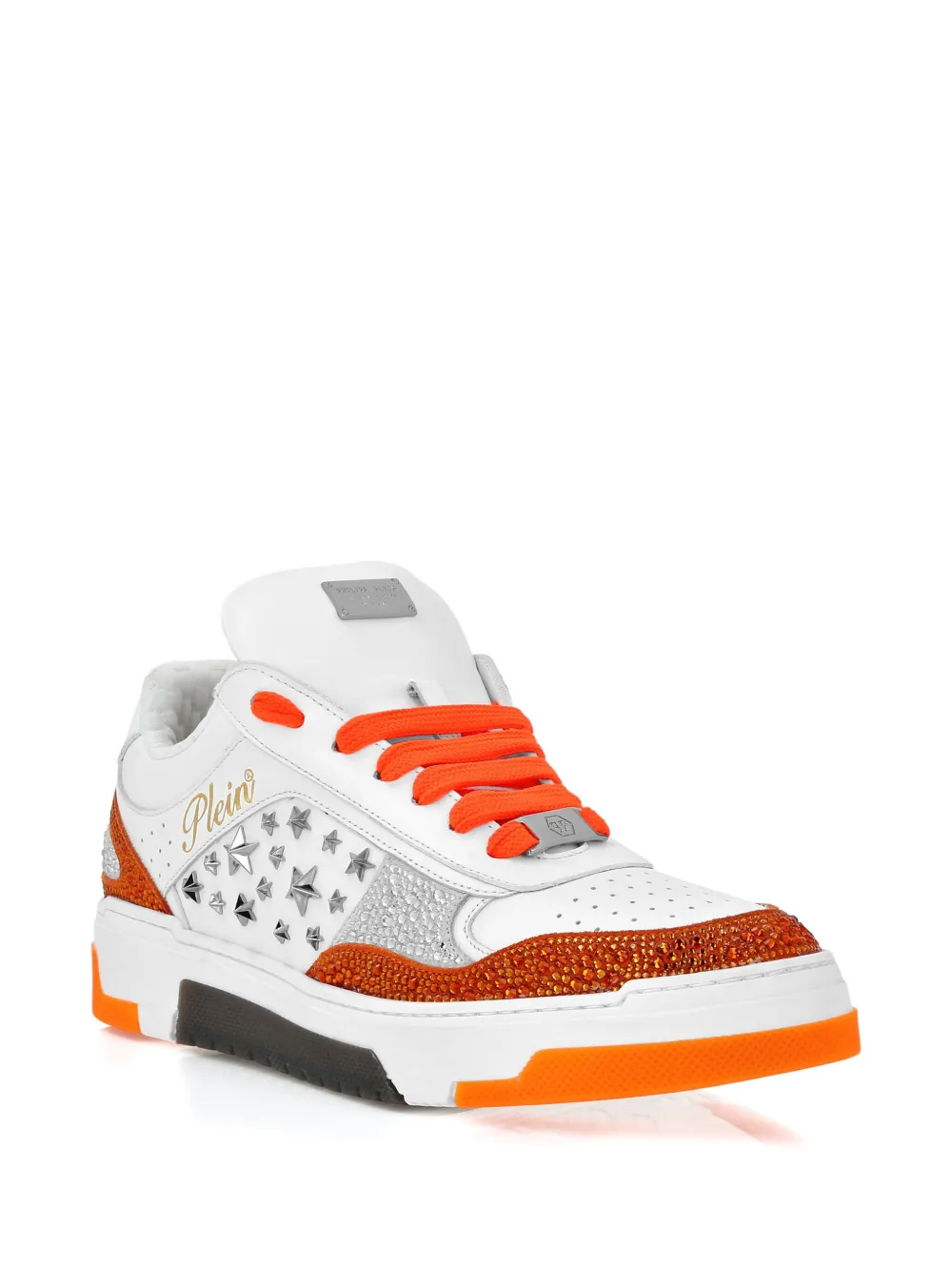 Philipp Plein star-embellished sneakers White