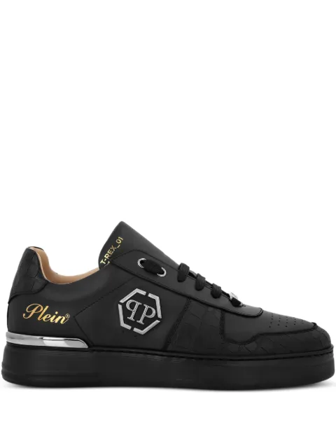 Philipp Plein tenis con placa del logo