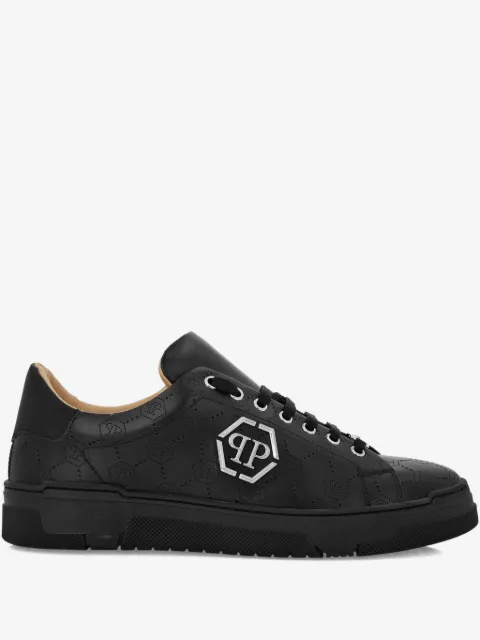 Philipp Plein Sneakers mit Monogramm-Schild