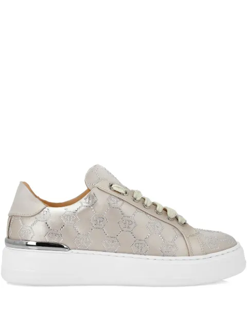 Philipp Plein monogram-embellished sneakers