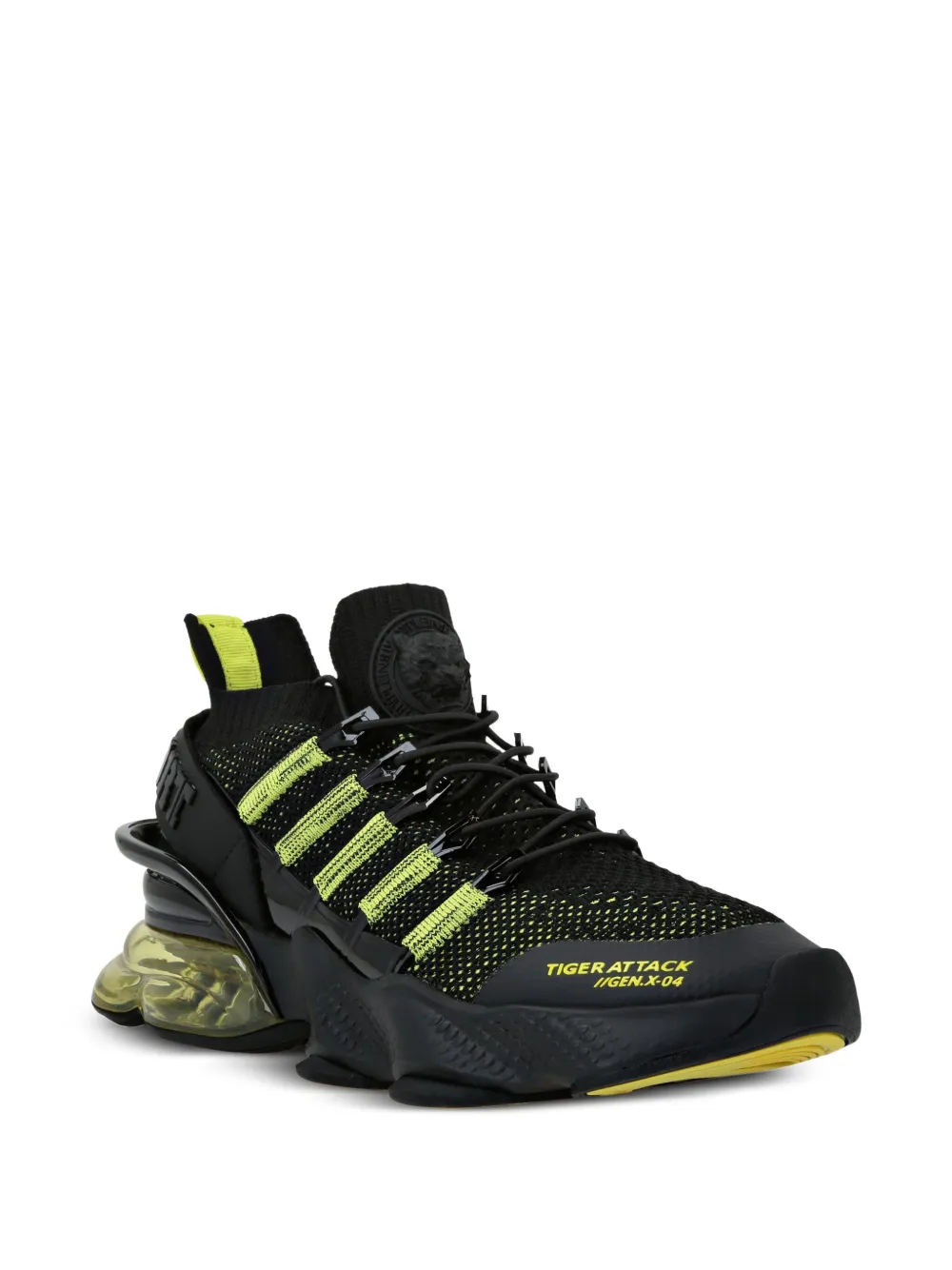 Plein Sport Tiger Attack Gen X 04 sneakers Black