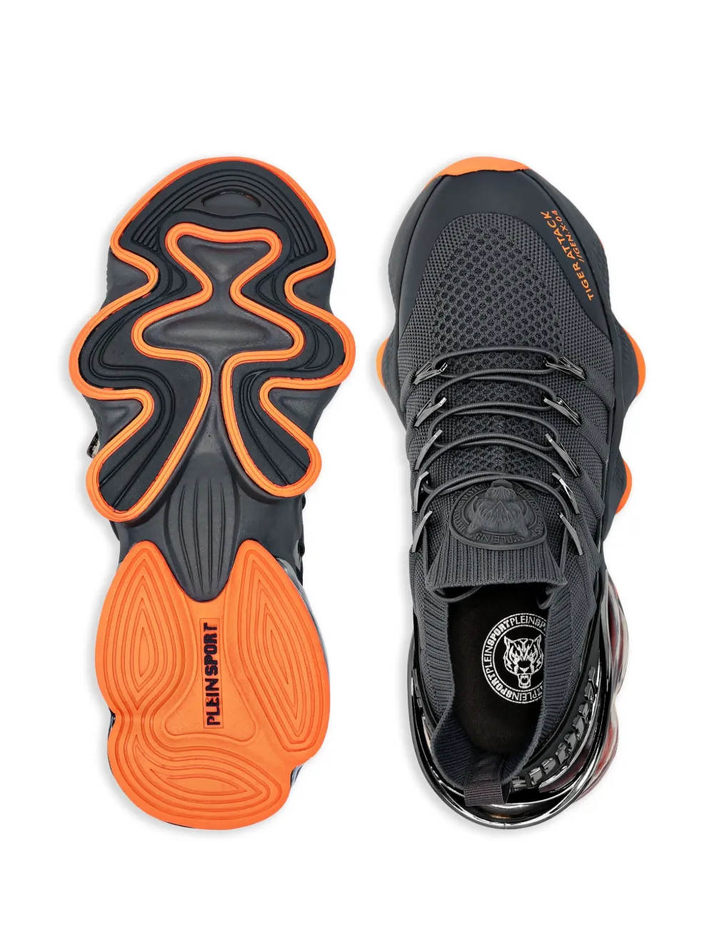 Plein Sport Tiger Attack Gen.X.04 sneakers Grijs