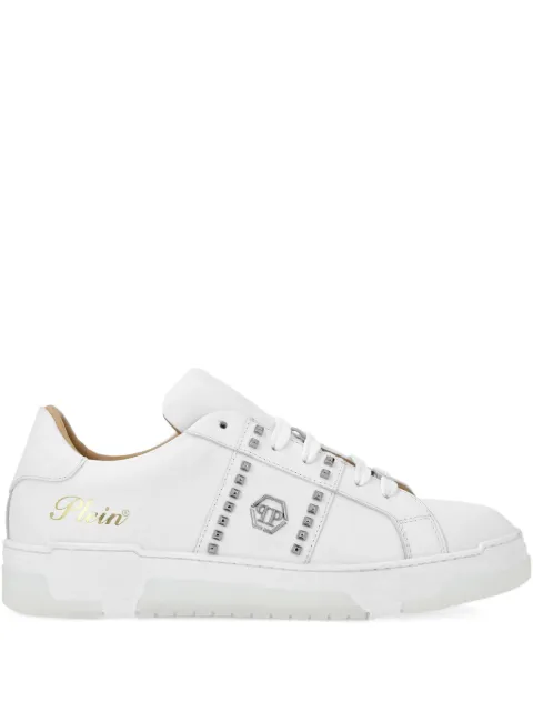 Philipp Plein leather sneakers 