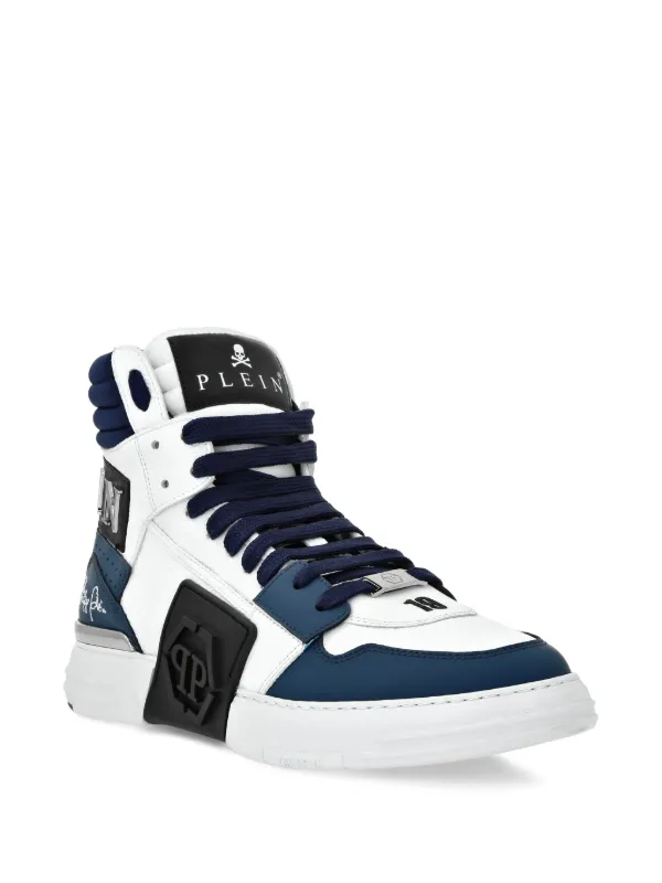 Philippe Plein ネイビー ハイカットスニーカー Philippe Plein ネイビー ハイカットスニーカー 楽天市場