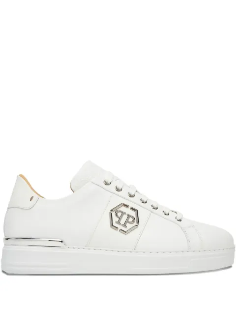 Philipp Plein tenis bajos con monograma