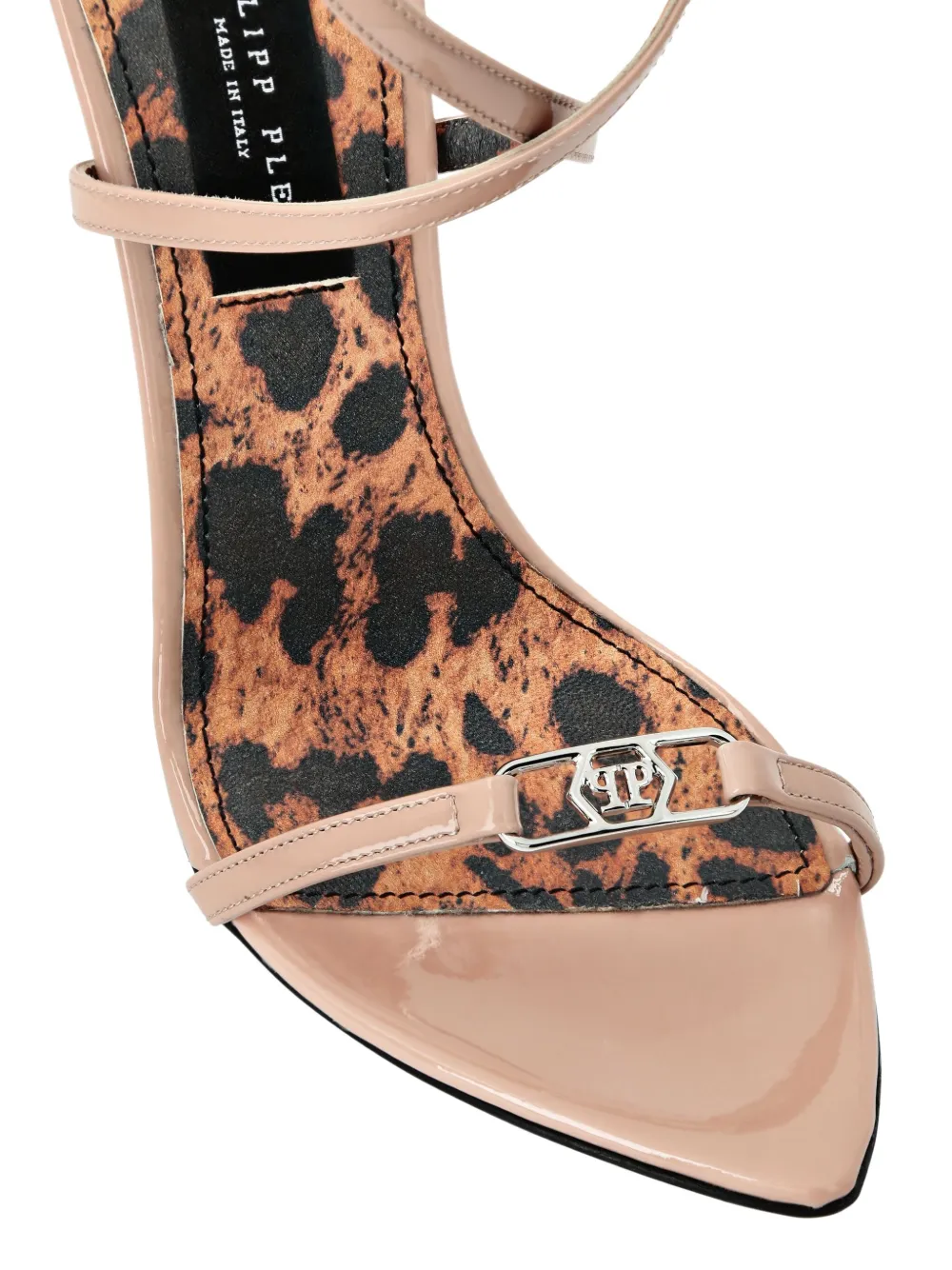 Philipp Plein Sandalen met hoge hak Roze