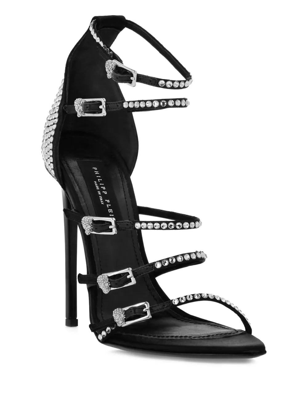 Philipp Plein 120mm Mignon sandals - Zwart