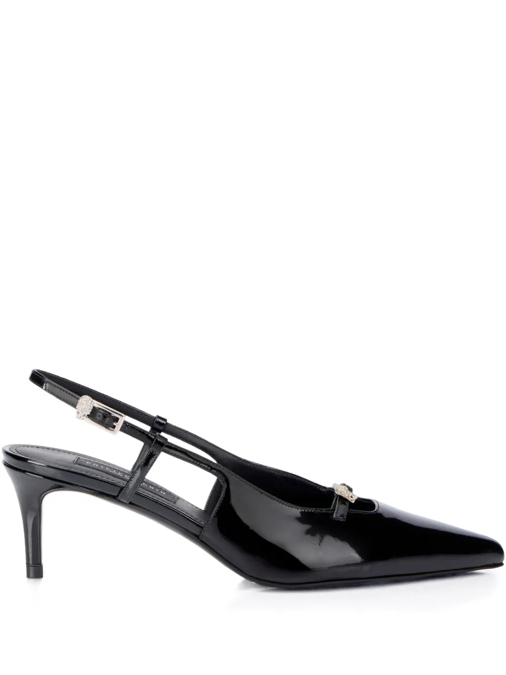 Philipp Plein Pointed-toe Heels Pumps In Blue