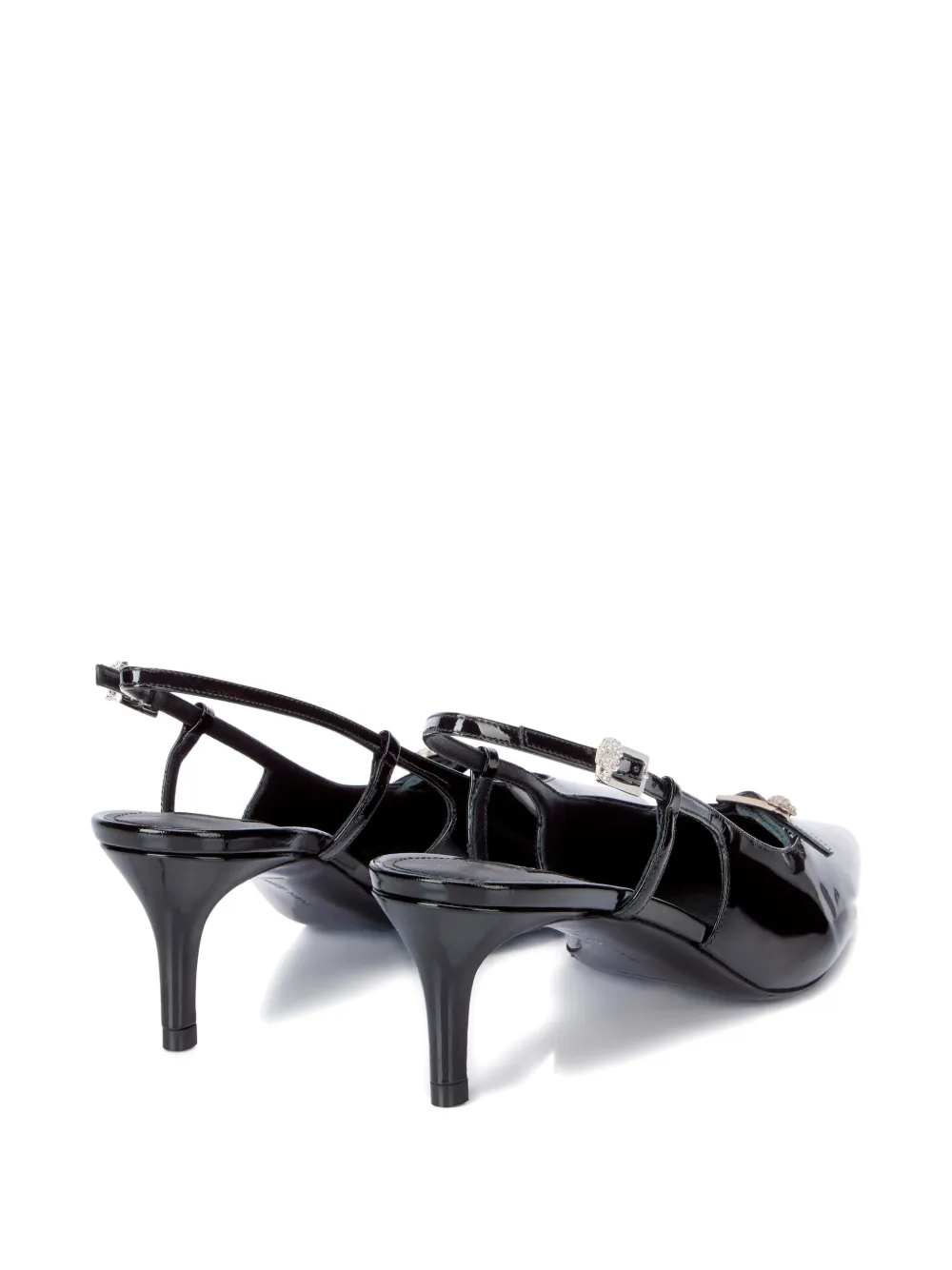 Philipp Plein Pointed-toe Heels Pumps In Blue