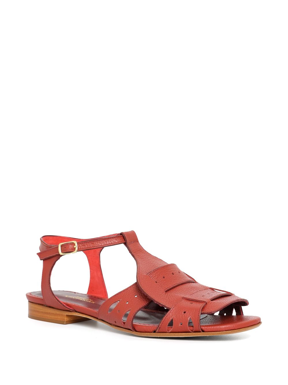 Sarah Chofakian Miller sandals - Rood