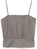 REMAIN gathered top - Grey