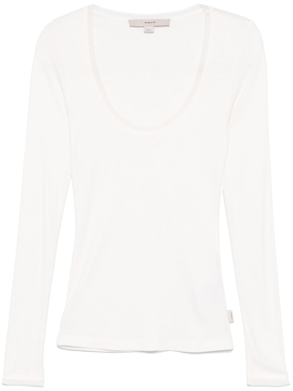 long-sleeve jersey top