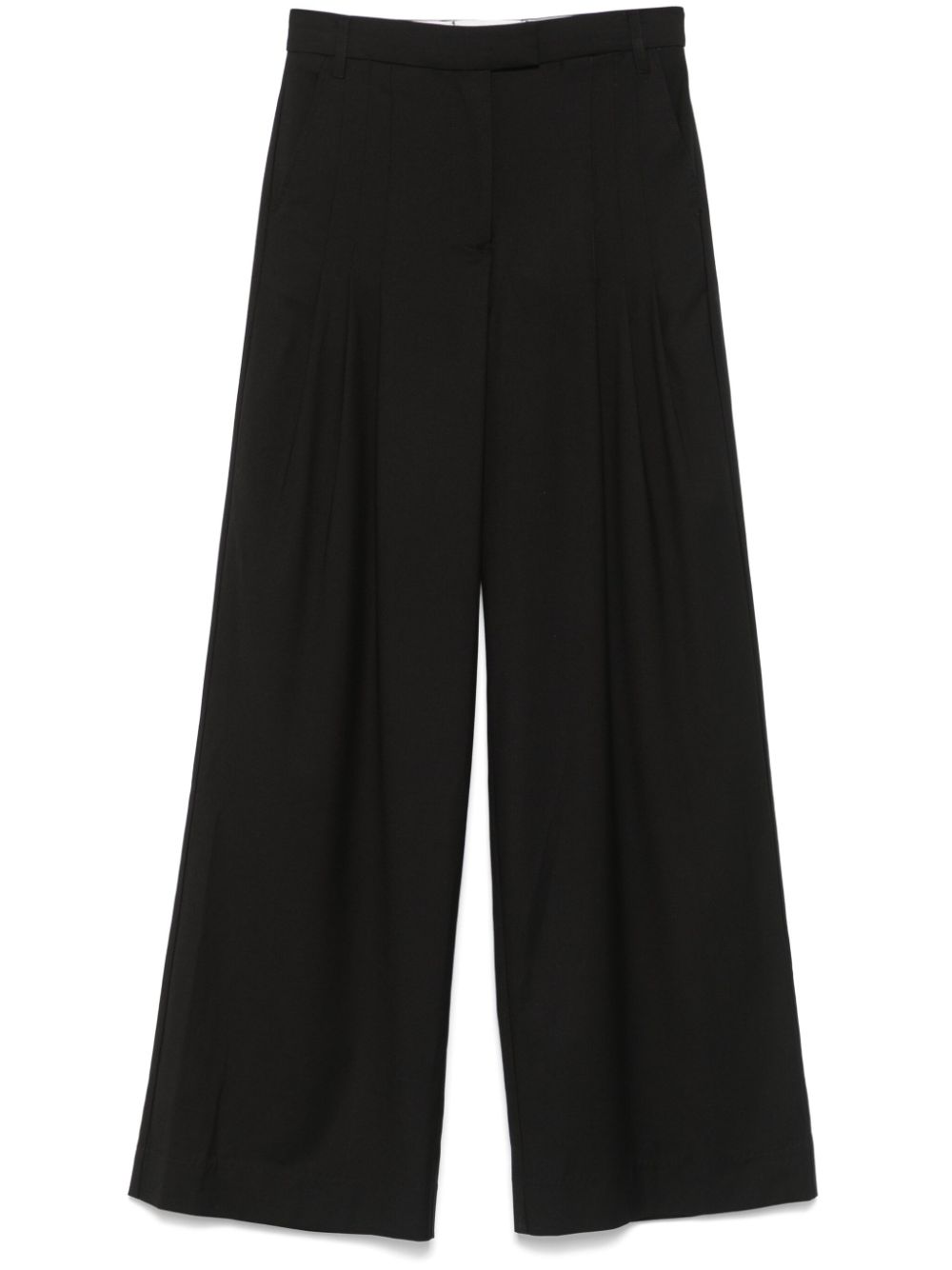 wide suiting trousers